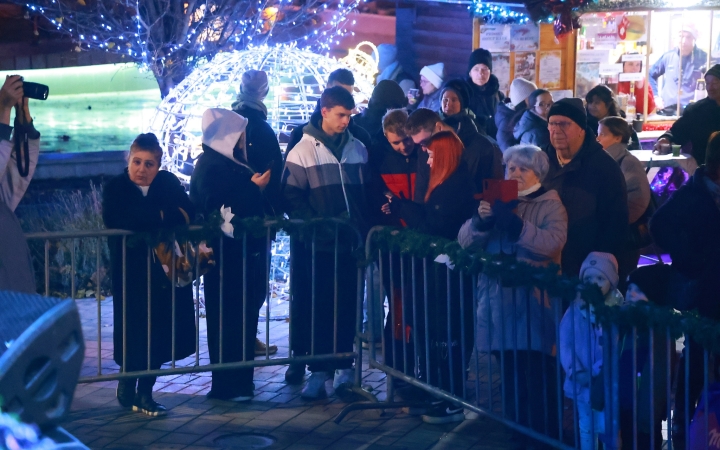 Az öröm rózsaszín gyertyája is fénylik (galéria) - fotó: 