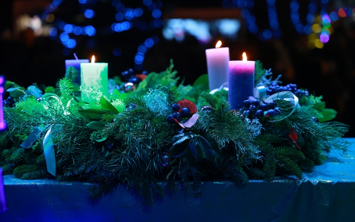 Az öröm rózsaszín gyertyája is fénylik (galéria) - fotó: 