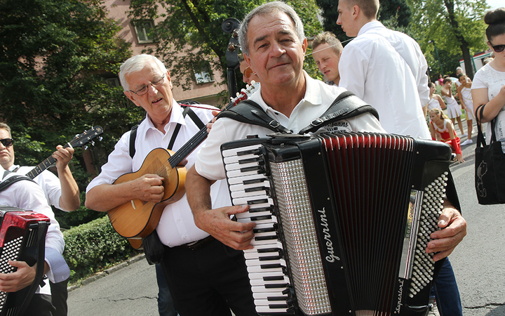 Fúvószenekarok és mazsorettek találkozója - fotó: Sándor Judit