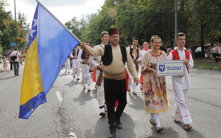 Fúvószenekarok és mazsorettek találkozója - fotó: Sándor Judit