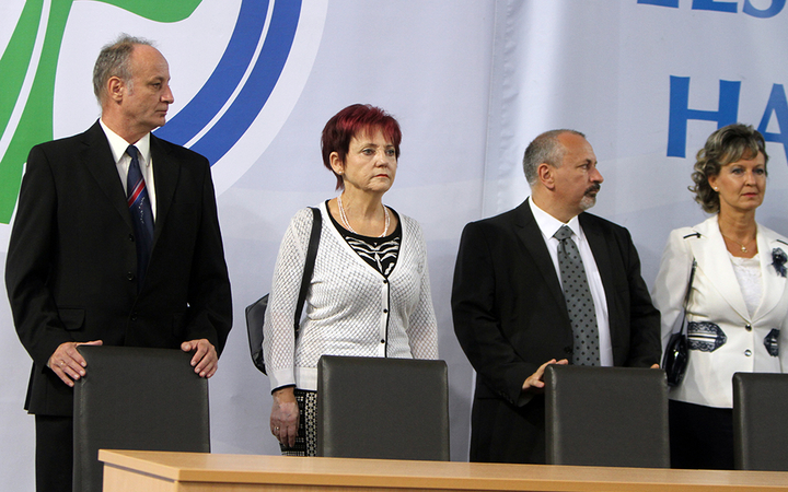 Ünnepélyes tanévnyitó a főiskolán - fotó: Sándor Judit