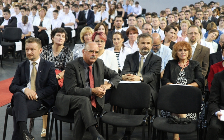 Ünnepélyes tanévnyitó a főiskolán - fotó: Sándor Judit