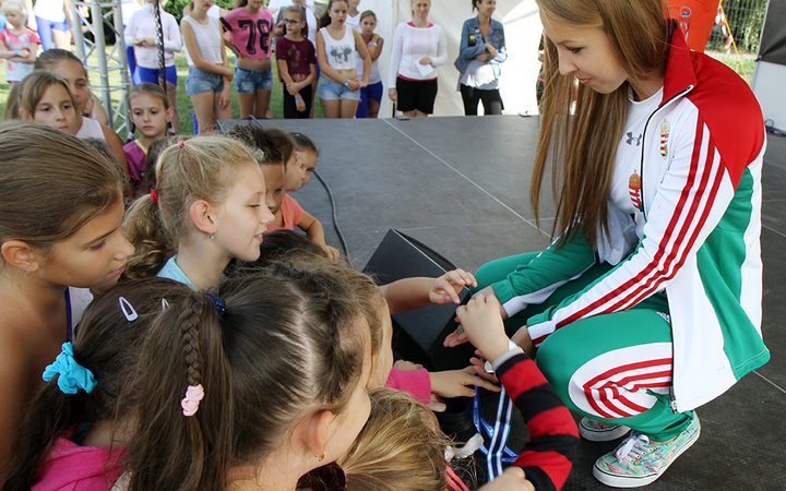 Nagy Sportágválasztó - a második nap - fotó: Sándor Judit