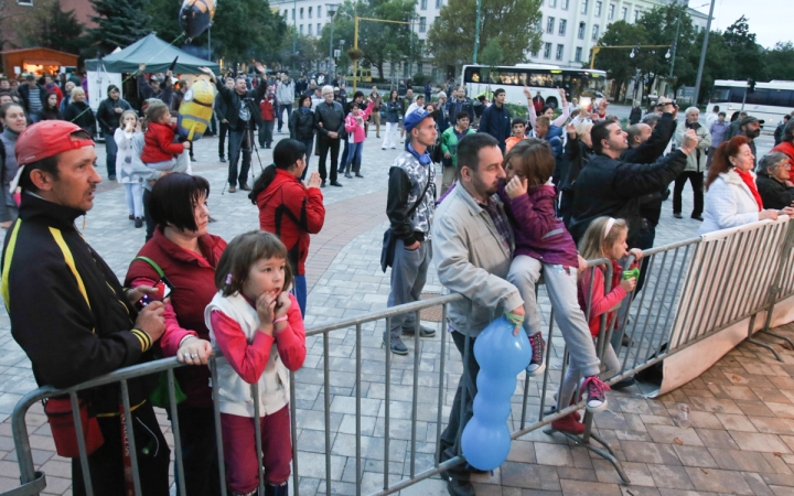 Magyarország, szeretlek! Városháza tér - vasárnap - fotó: Ónodi Zoltán