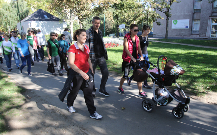 Tízezer lépés érted és értük - fotó: Ónodi Zoltán