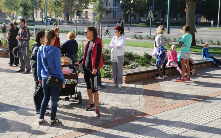 Tízezer lépés érted és értük - fotó: Ónodi Zoltán