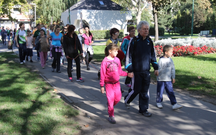 Tízezer lépés érted és értük - fotó: Ónodi Zoltán