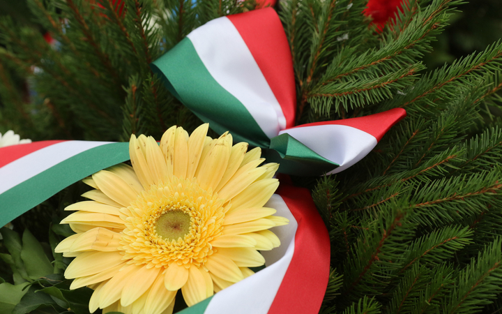 Aradi vértanukra emlékeztünk - fotó: Ónodi Zoltán