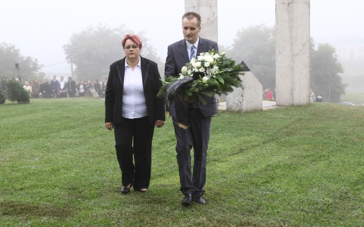 Aradi vértanukra emlékeztünk - fotó: Ónodi Zoltán