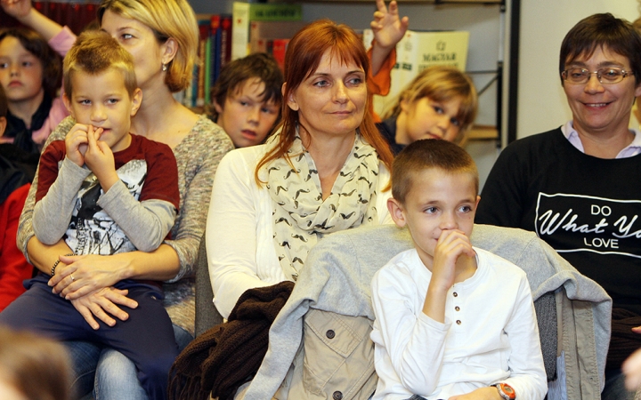 Mesenap a könyvtárban - fotó: Sándor Judit