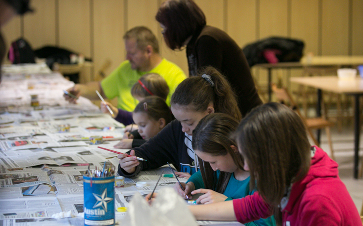 Kézműveskedés az MMK-ban - fotó: 