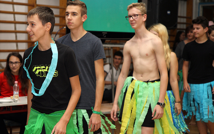 Gólyaavató a Rudasban - fotó: Sándor Judit