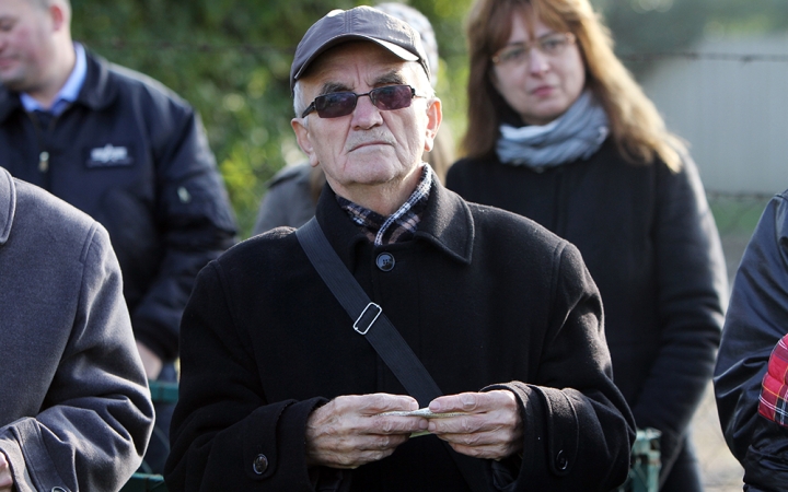 Az 1956-os forradalom hőseire emlékezve - fotó: Sándor Judit