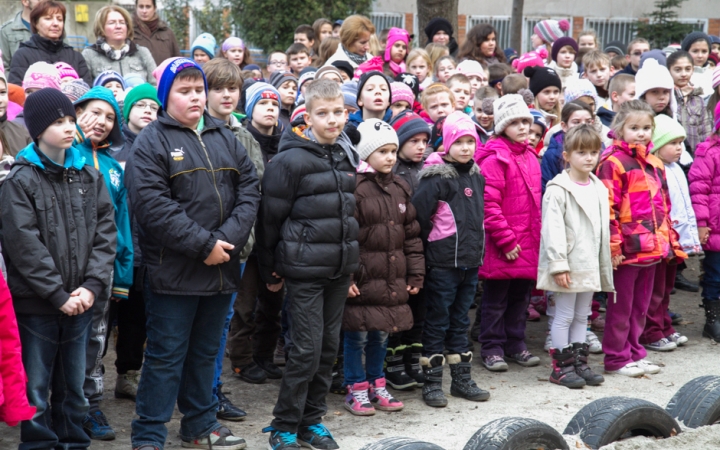 Játszótér a Petőfiben - fotó: Ónodi Zoltán