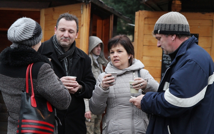 Kolbászfesztivál a Városháza téren - fotó: Sándor Judit