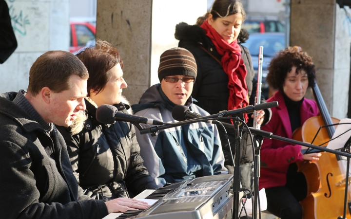 Advent első vasárnapja a Rómain - fotó: Ónodi Zoltán