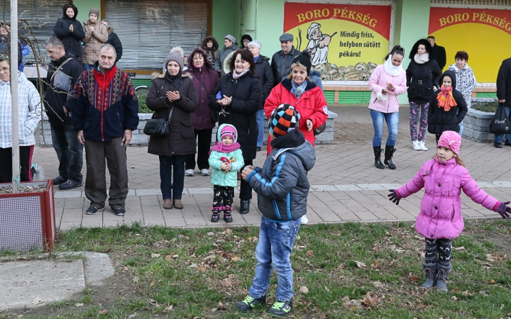 Advent első vasárnapja a Rómain - fotó: Ónodi Zoltán