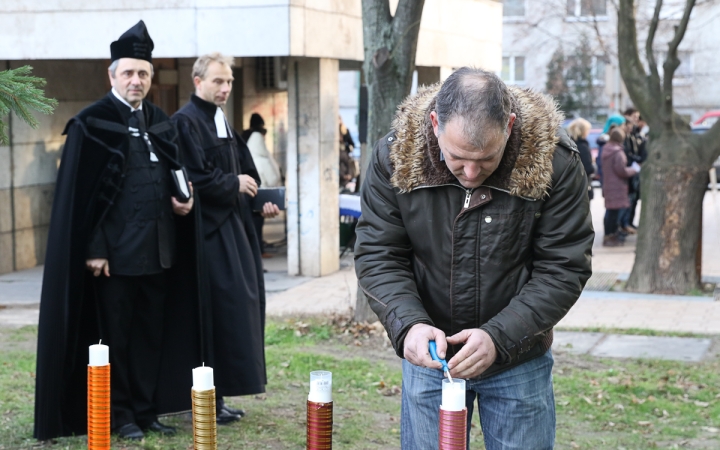 Advent első vasárnapja a Rómain - fotó: Ónodi Zoltán