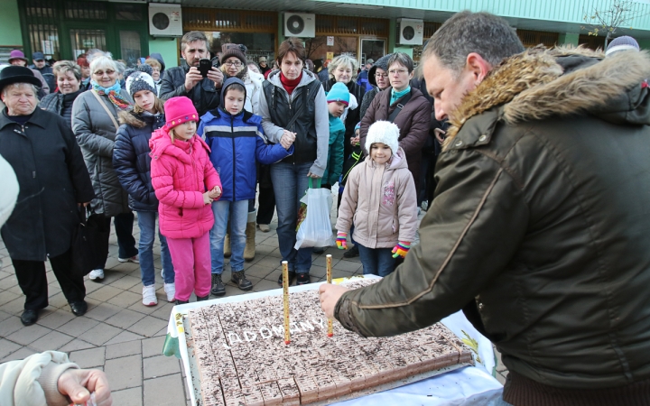 Advent első vasárnapja a Rómain - fotó: Ónodi Zoltán