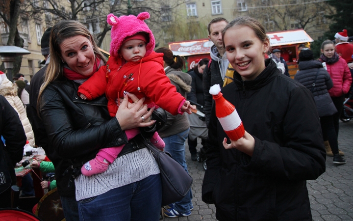 Coca-Cola Karácsonyi Karaván - Dunaújváros, 2015 - fotó: Sándor Judit