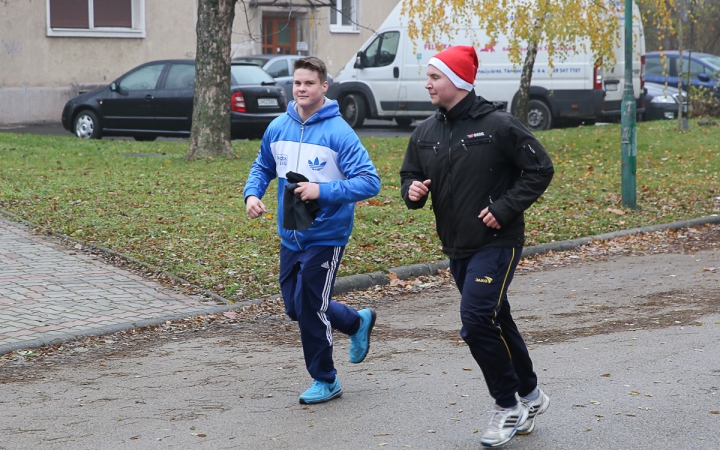 Mikulásfutás a Mentőszolgálatért - fotó: Ónodi Zoltán