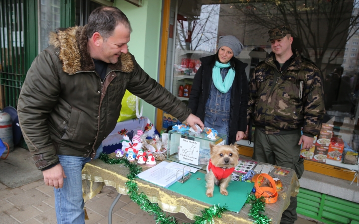 Mikulás a Római városrészi adventen - fotó: Ónodi Zoltán