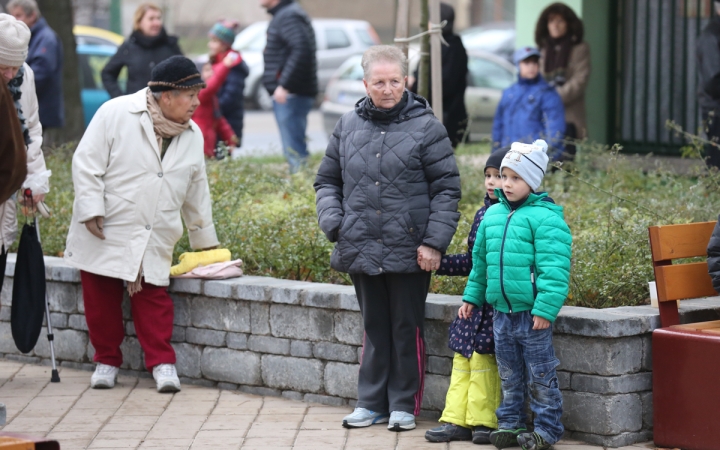 Mikulás a Római városrészi adventen - fotó: Ónodi Zoltán