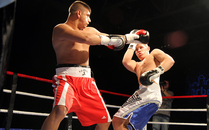 Bokszgála a sportcsarnokban - fotó: Sándor Judit