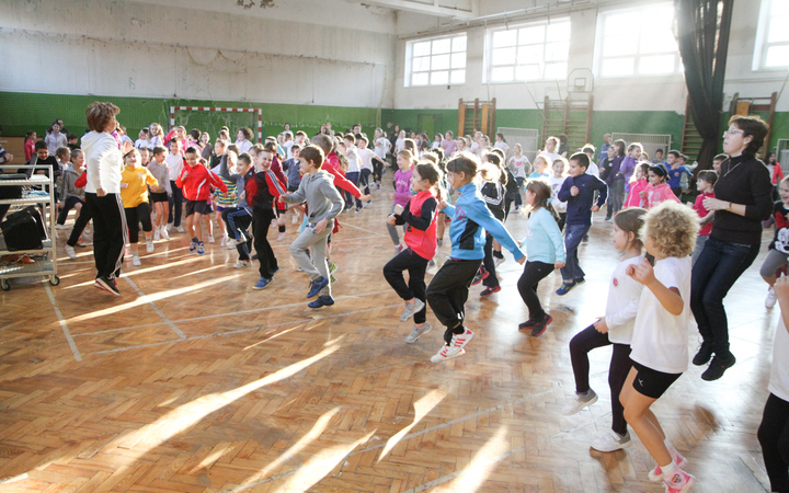 Sportnap a Móricz iskolában - fotó: Ónodi Zoltán