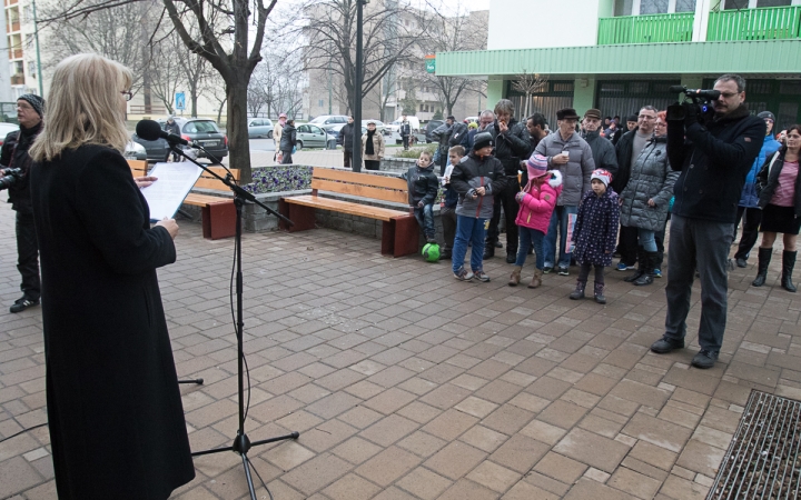 Aranyvasárnap - Advent és Ételosztás a Rómain - fotó: Ónodi Zoltán