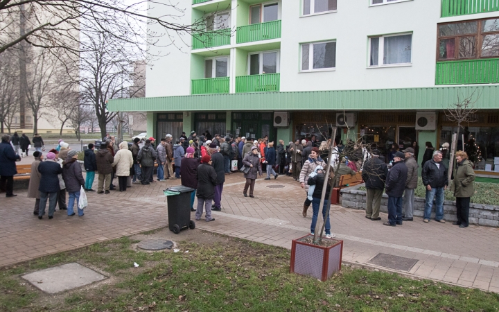 Aranyvasárnap - Advent és Ételosztás a Rómain - fotó: Ónodi Zoltán