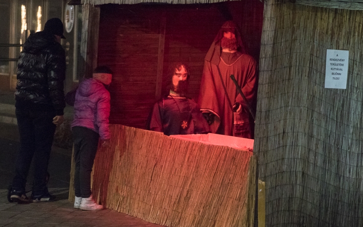 Főtéri Advent: Kelemen Angelika és a Fourtissimo - fotó: Ónodi Zoltán