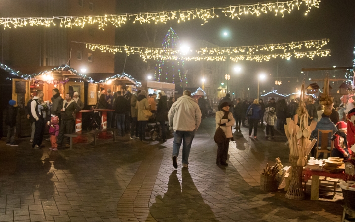 Főtéri Advent: Kelemen Angelika és a Fourtissimo - fotó: Ónodi Zoltán
