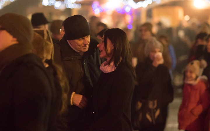 Főtéri Advent: Kelemen Angelika és a Fourtissimo - fotó: Ónodi Zoltán