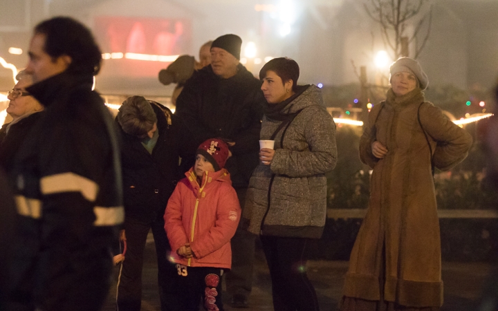 Főtéri Advent: Kelemen Angelika és a Fourtissimo - fotó: Ónodi Zoltán