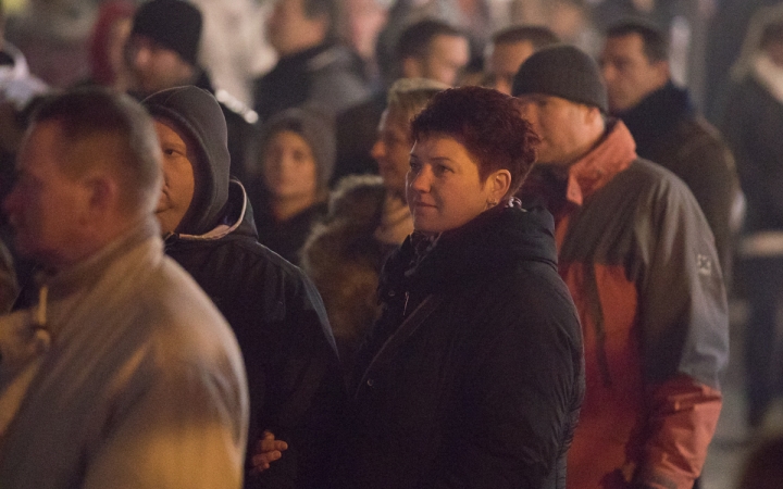 Főtéri Advent: Kelemen Angelika és a Fourtissimo - fotó: Ónodi Zoltán