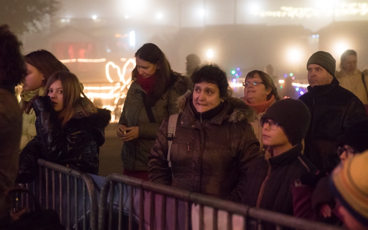 Főtéri Advent: Kelemen Angelika és a Fourtissimo - fotó: Ónodi Zoltán