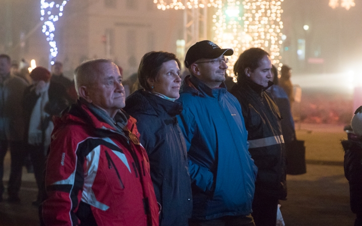Főtéri Advent: Kelemen Angelika és a Fourtissimo - fotó: Ónodi Zoltán