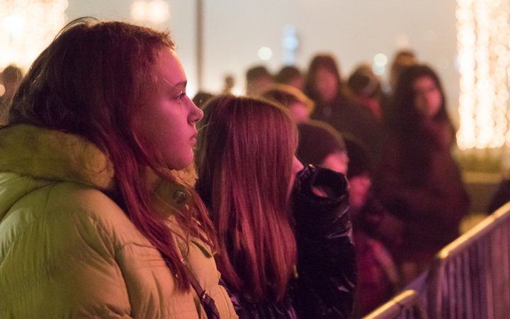 Főtéri Advent: Kelemen Angelika és a Fourtissimo - fotó: Ónodi Zoltán