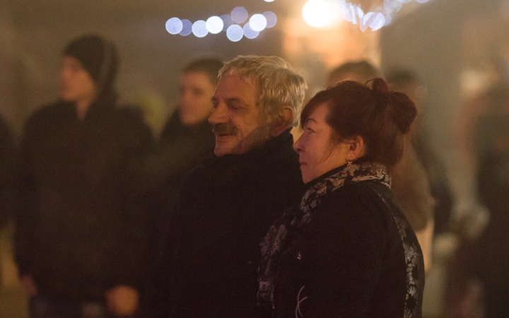 Főtéri Advent: Kelemen Angelika és a Fourtissimo - fotó: Ónodi Zoltán