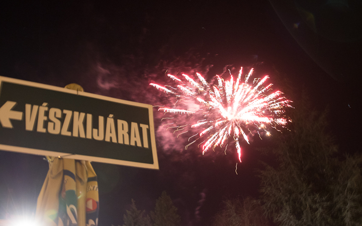 Szilveszter a Főtéren - fotó: Ónodi Zoltán