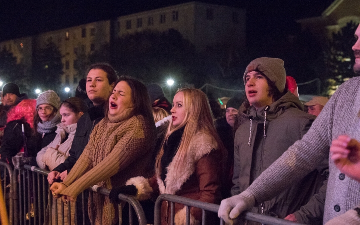 Szilveszter a Főtéren - fotó: Ónodi Zoltán