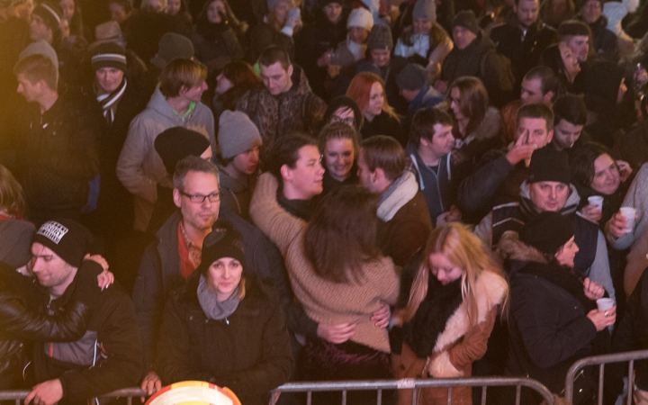 Szilveszter a Főtéren - fotó: Ónodi Zoltán