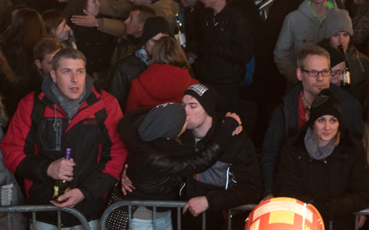 Szilveszter a Főtéren - fotó: Ónodi Zoltán