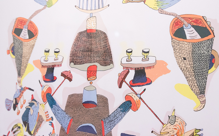 Barangolás Borgó világába - kiállításmegnyitó a színházban - fotó: Ónodi Zoltán