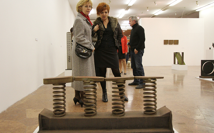 Vas/mű a KMI-ben - fotó: Sándor Judit