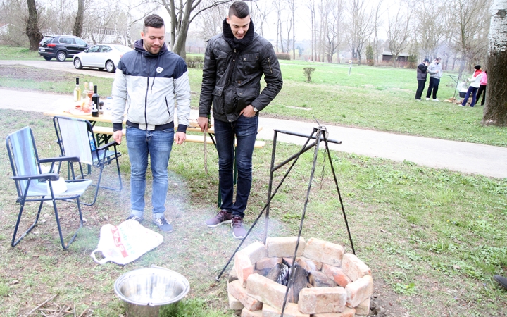 Elkészült a szaunapark - fotó: Sándor Judit