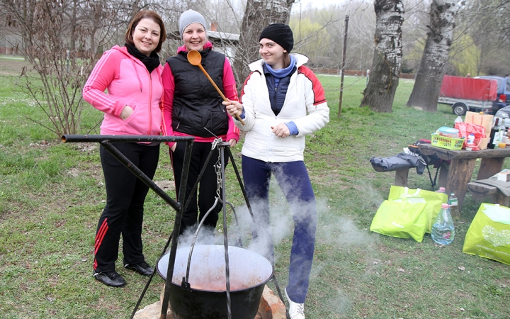 Elkészült a szaunapark - fotó: Sándor Judit