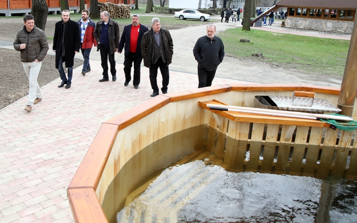 Elkészült a szaunapark - fotó: Sándor Judit