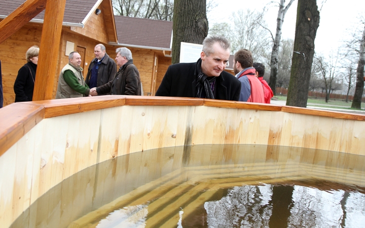 Elkészült a szaunapark - fotó: Sándor Judit
